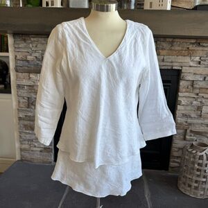 Click Elegant White Blouse